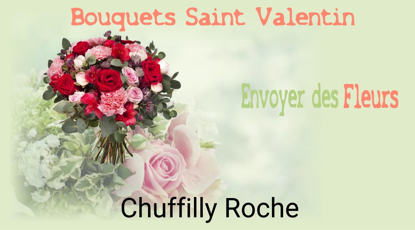 Roses de Saint-Valentin livrées à Chuffilly-Roche